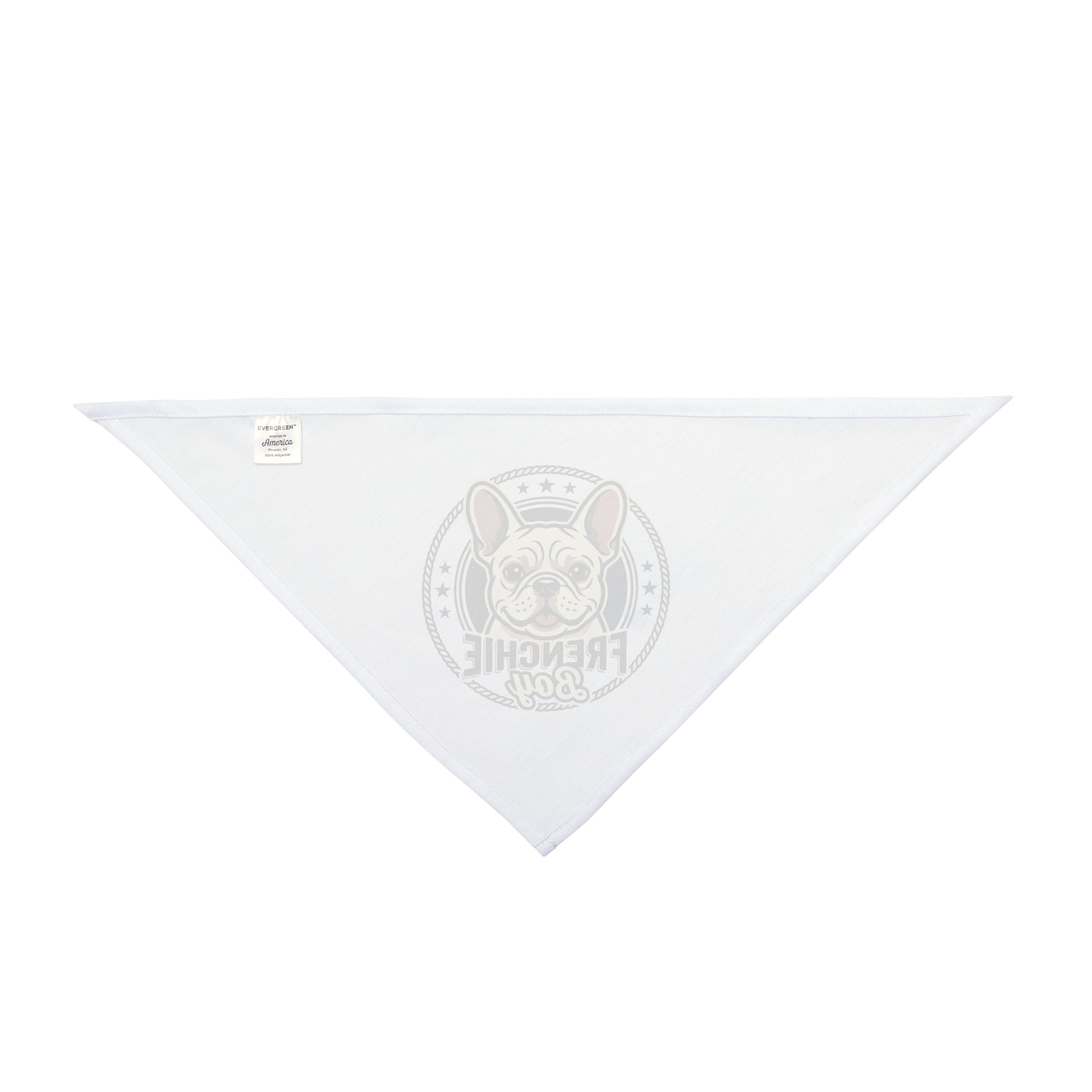 Pet Frenchie Boy Bandana
