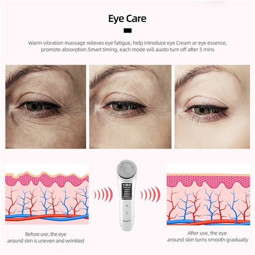 5-in-1 EMS Gesichts-Schönheitsgerät Hautpflege-Tool Elektroporation